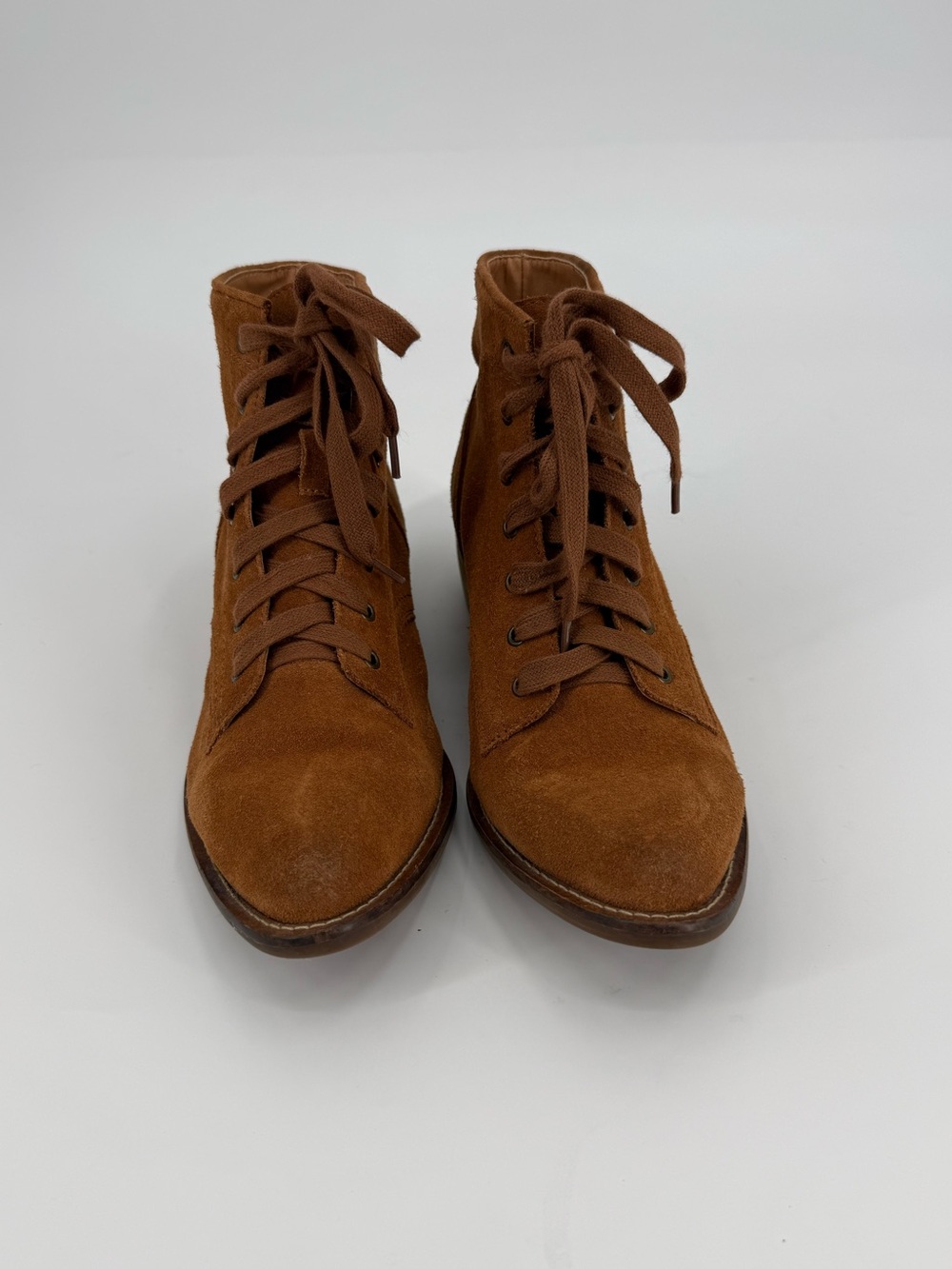 Dingo Suede Acres Lace-Up Bootie | Whiskey | 9M - Picture 5 of 7